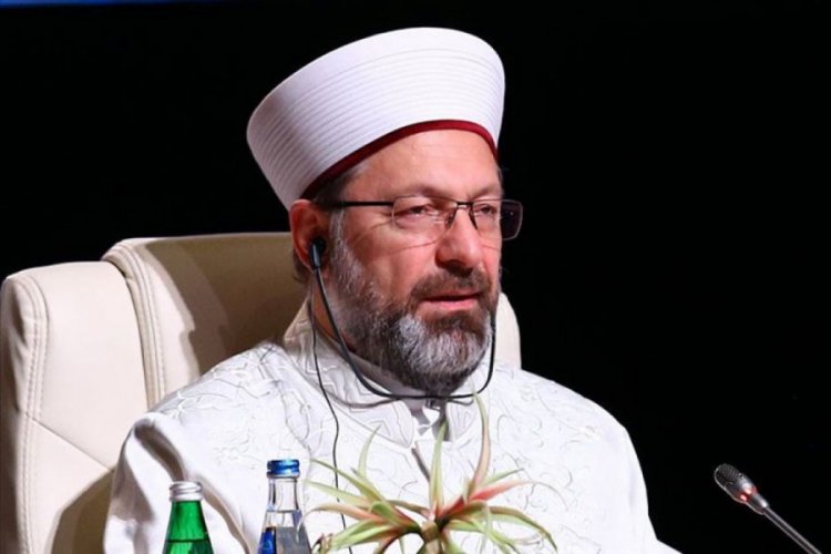 Erbaş: Kadına şiddetin İslam'da dayanak bulması m&uuml;mk&uuml;n değil