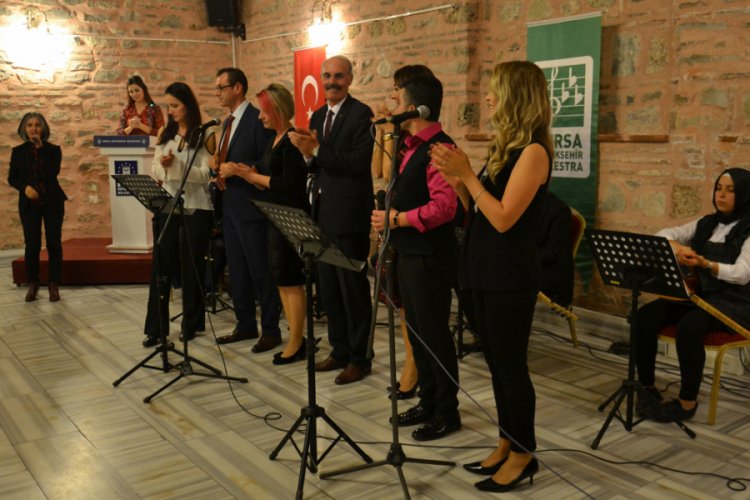 Bursa'da orkestradan &ouml;ğretmenlere &ouml;zel konser