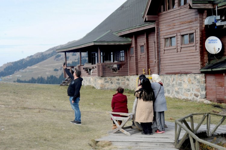 Karadeniz yaylalarında yaz havası yaşanıyor