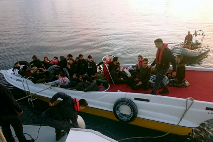 Muğla'da 36 d&uuml;zensiz g&ouml;&ccedil;men yakalandı