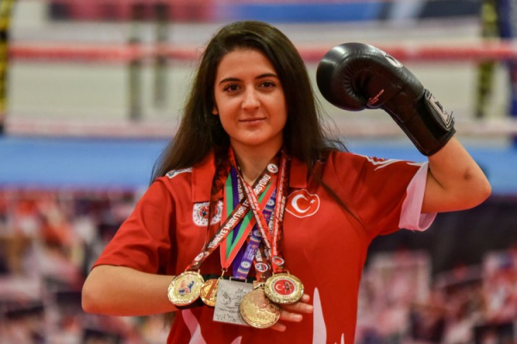 Şampiyonun hayali 'subay' olmak