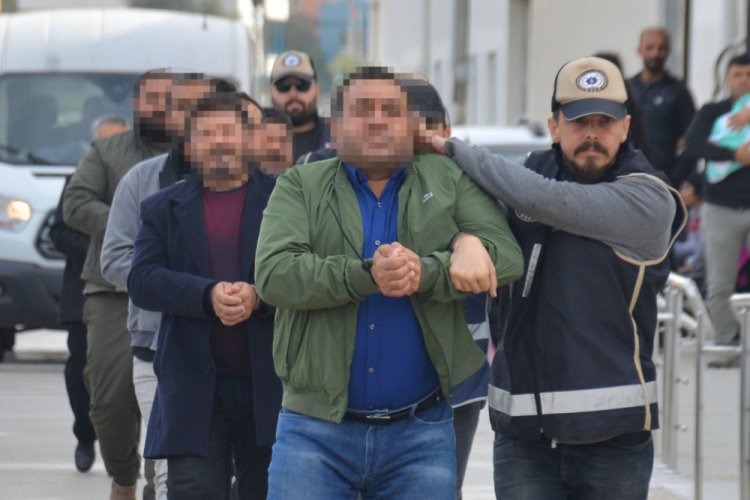 'Akbaba' operasyonuyla yakalanan &ccedil;ete ş&uuml;phelileri adliyede