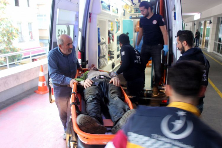 AKM inşaatında iş kazası!