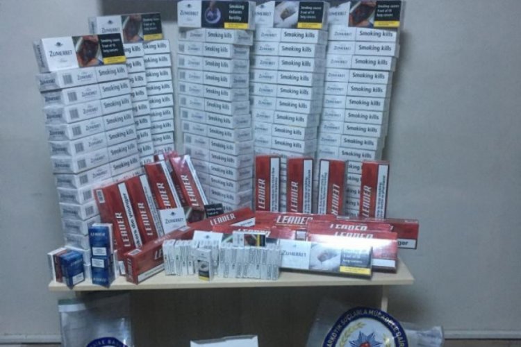 Ka&ccedil;ak sigara operasyonunda 1 g&ouml;zaltı