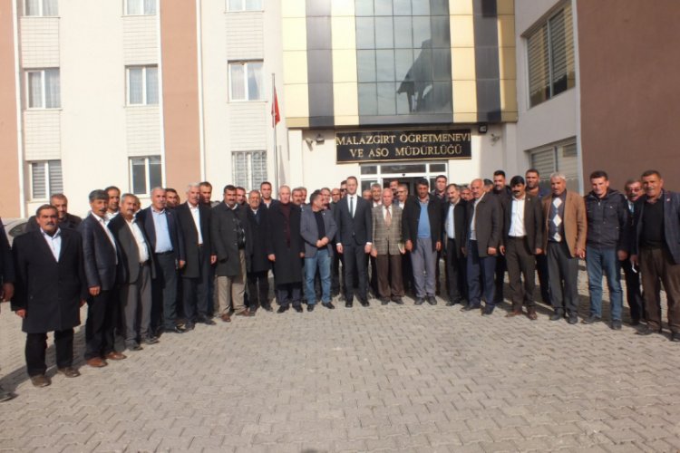 Kaymakam Yal&ccedil;ın, muhtarlarla bir araya geldi