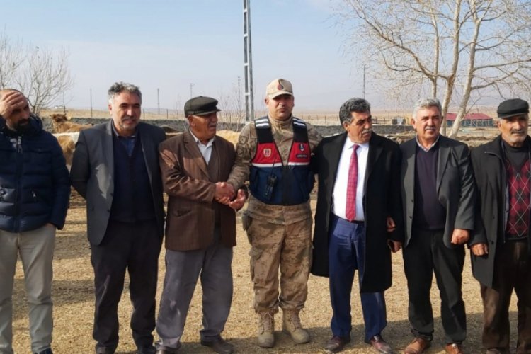 &Ccedil;alınan hayvanlar sahibine teslim edildi