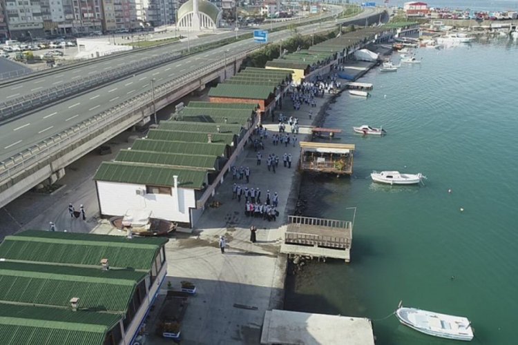 'Sıfır atık mavi' sloganıyla &ccedil;&ouml;pler toplandı