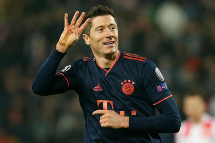 Robert Lewandowski tarih yazdı, Bayern M&uuml;nih farklı kazandı!