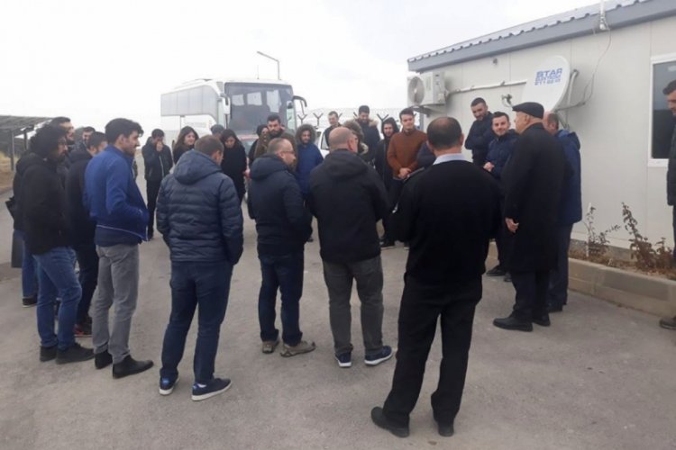 M&uuml;hendislik &ouml;ğrencileri g&uuml;neş enerjisi santralini gezdi