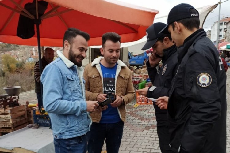 Polisten esnaf ve vatandaşa uyarı