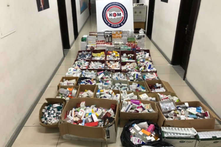 150 bin adet tıbbi ve cinsel i&ccedil;erikli ila&ccedil; ele ge&ccedil;irildi