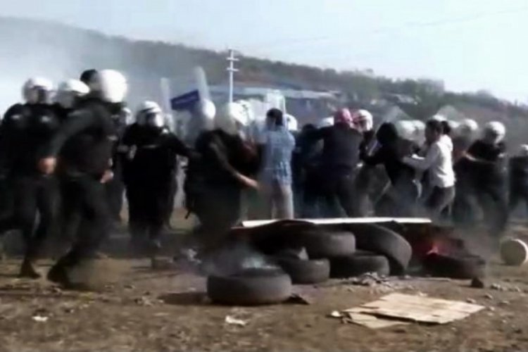 &Ccedil;evik Kuvvet ekiplerinin tatbikatı nefes kesti
