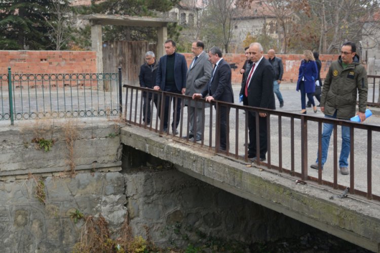 Sele yol a&ccedil;an Hacı Osman Deresi ıslah edilecek