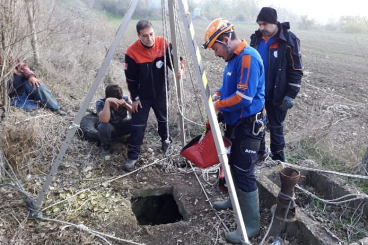 Koyunu kuyudan kurtarılan vatandaş AFAD'a sordu: "Borcumuz ne kadar"