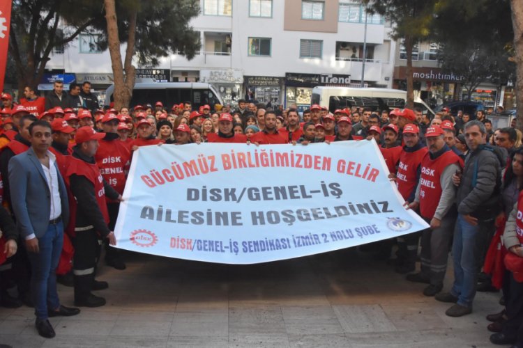 DİSK ile Belediye İş arasında &uuml;ye kavgası