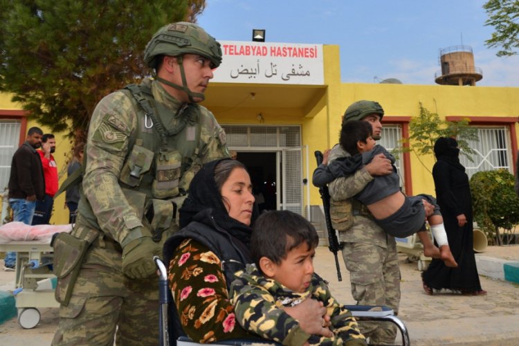 MSB: Tel Abyad Hastanesi'nde bebekler d&uuml;nyaya g&ouml;zlerini g&uuml;venli a&ccedil;ıyor