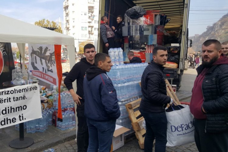 Kosovalı STK'lardan Arnavutluk'taki depremzedelere yardım