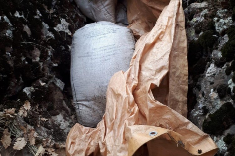 Bing&ouml;l'de 450 kilo amonyum nitrat ele ge&ccedil;irildi