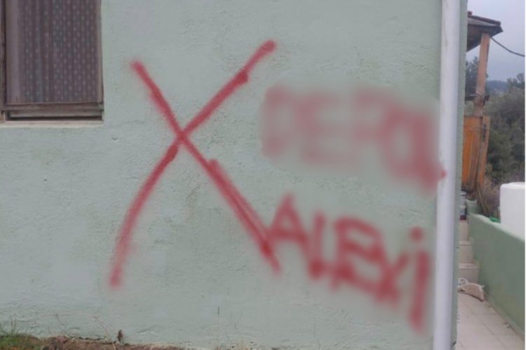 İzmir'de Alevi vatandaşların evlerine yazılan 'duvar yazılarına' soruşturma
