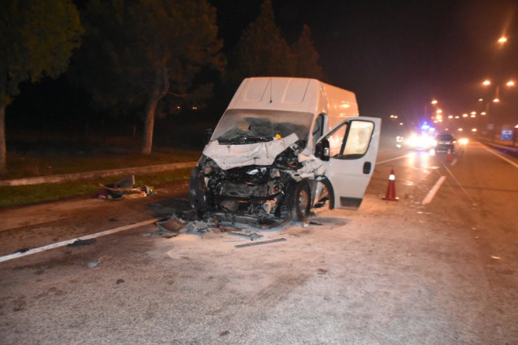 Kapıkule Sınır Kapısı yolundaki kazada Bulgar s&uuml;r&uuml;c&uuml; &ouml;ld&uuml;