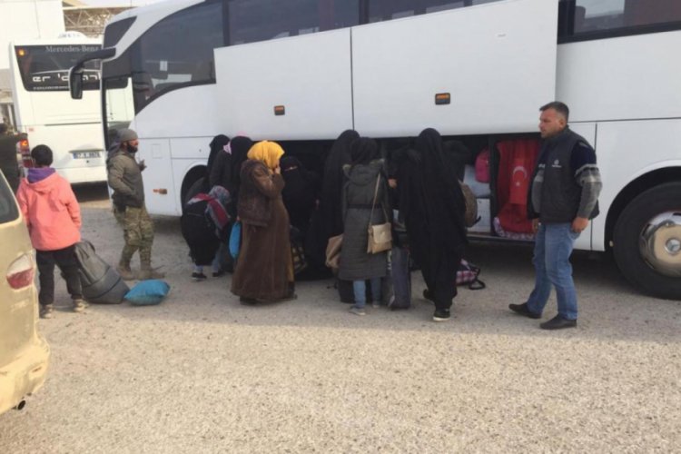 MSB: 593 Suriyeli Tel Abyad'daki evlerine d&ouml;n&uuml;ş yaptı
