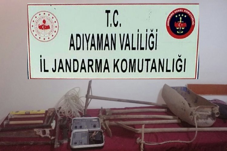 Ka&ccedil;ak kazı yapanlara g&ouml;zaltı