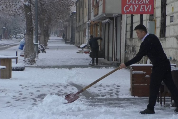 Karslıların kış mesaisi başladı