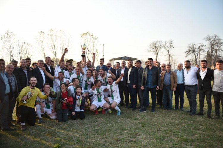 Bursa'da uyuşturucuyla m&uuml;cadele futbol turnuvası sona erdi