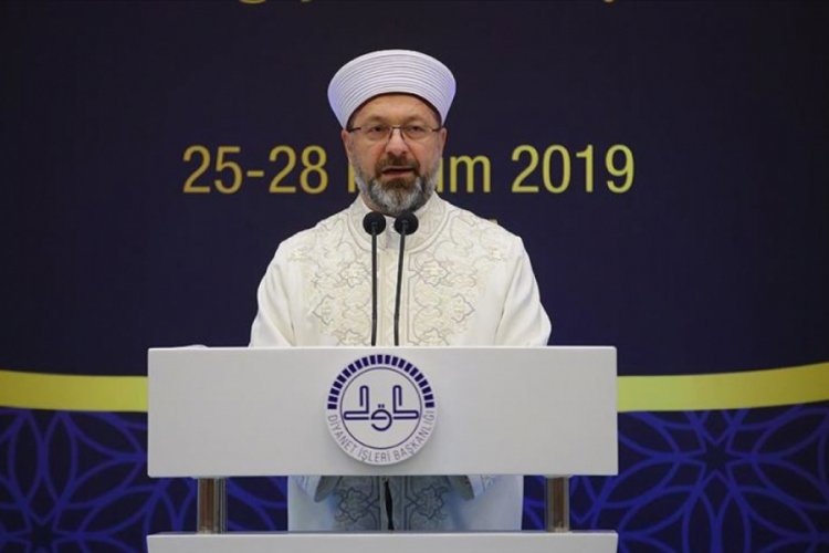 Erbaş: Dini sosyal teşekk&uuml;ller şeffaf bir yapıya kavuşturulmalı