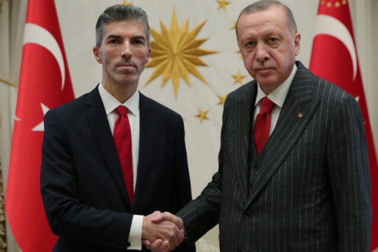Cumhurbaşkanı Erdoğan, g&uuml;ven mektuplarını kabul etti