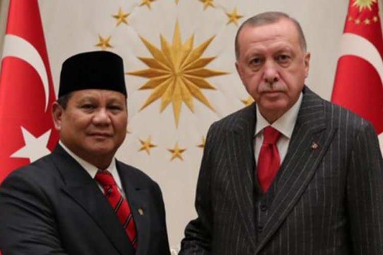Cumhurbaşkanı Erdoğan, Endonezya Savunma Bakanı'nı kabul etti