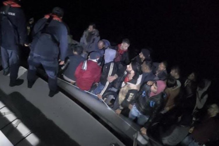 Aydın'da 111 d&uuml;zensiz g&ouml;&ccedil;men yakalandı