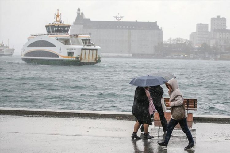 İstanbul'da sağanak etkili oluyor