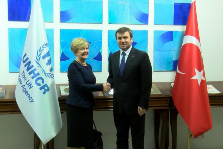 Ankara'da, Suriyelilerin g&ouml;n&uuml;ll&uuml; geri d&ouml;n&uuml;şleri g&ouml;r&uuml;ş&uuml;ld&uuml;