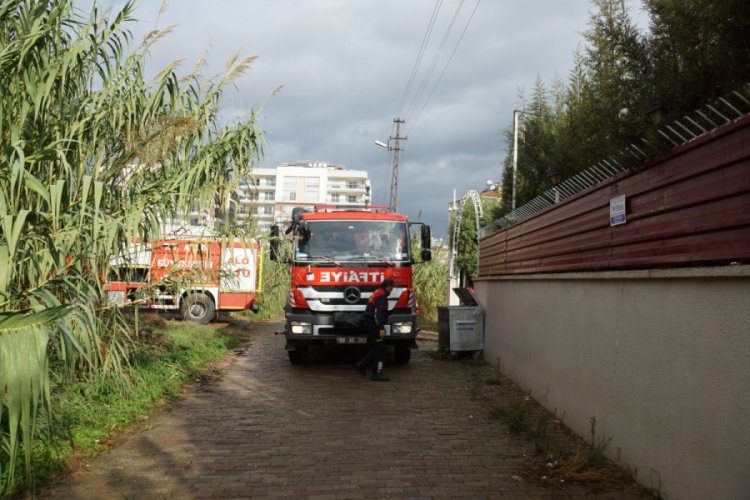 Suriyeli ailenin barındığı eski Kur'an kursunda yangın &ccedil;ıktı