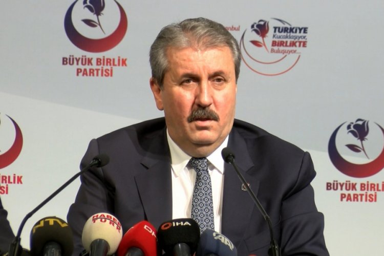 Destici: T&uuml;rkiye'nin erken se&ccedil;ime ihtiyacı olmadığını d&uuml;ş&uuml;n&uuml;yorum