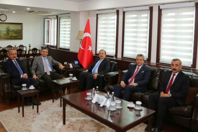 Vali Atik'ten Şırnak Valisi Pehlivan'a nezaket ziyareti