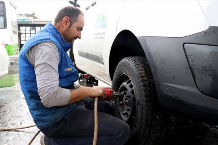 'Kış lastiği' uygulaması lastik&ccedil;ilerde yoğunluk oluşturdu
