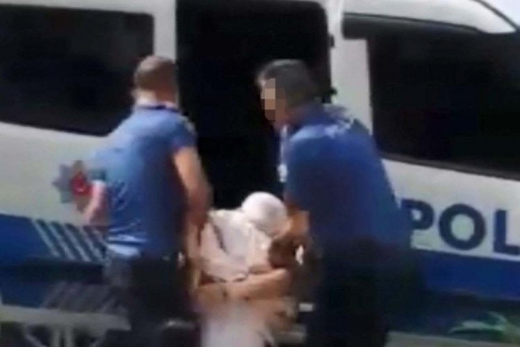 Ters kelep&ccedil;e takılan Yusuf dedenin &ouml;l&uuml;m&uuml;nde, m&uuml;dahalenin g&ouml;r&uuml;nt&uuml;leri izletildi
