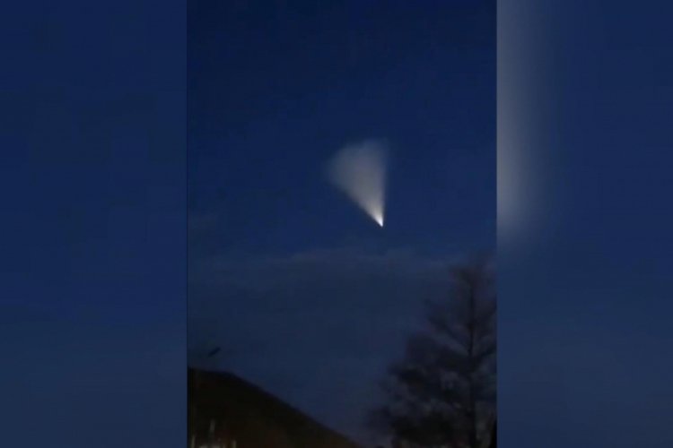 UFO sanılan cisim Rus f&uuml;zesi &ccedil;ıktı