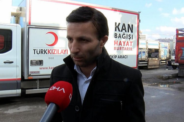 Ankara'da atık toplayıcılarından Kızılay'a kan bağışı