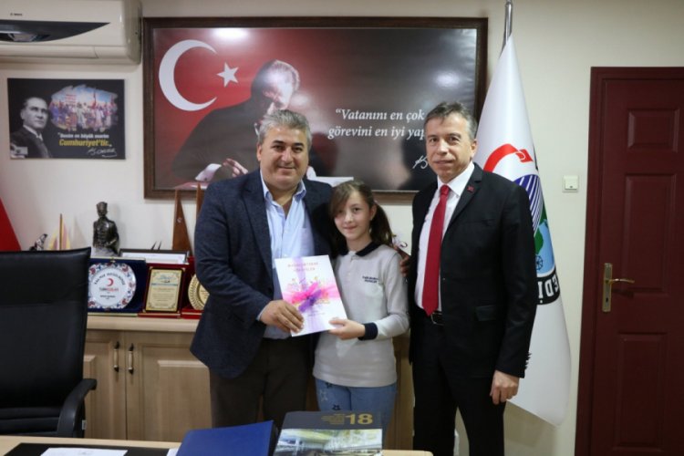 Ayancıklı &ouml;ğrencinin eseri, 'Masalım-tırak Hikayeler' kitabında yayınlandı