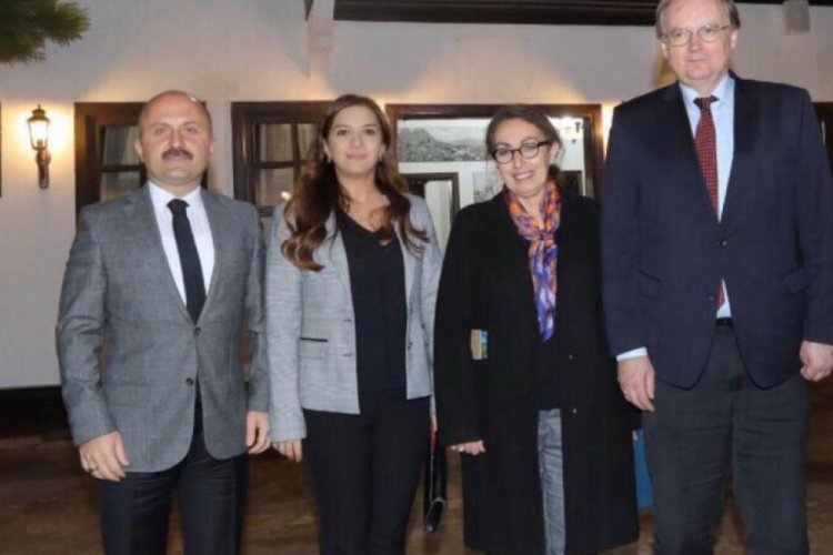 AB T&uuml;rkiye Delegasyonu Başkanı B&uuml;y&uuml;kel&ccedil;i Christian Berger Amasya'da