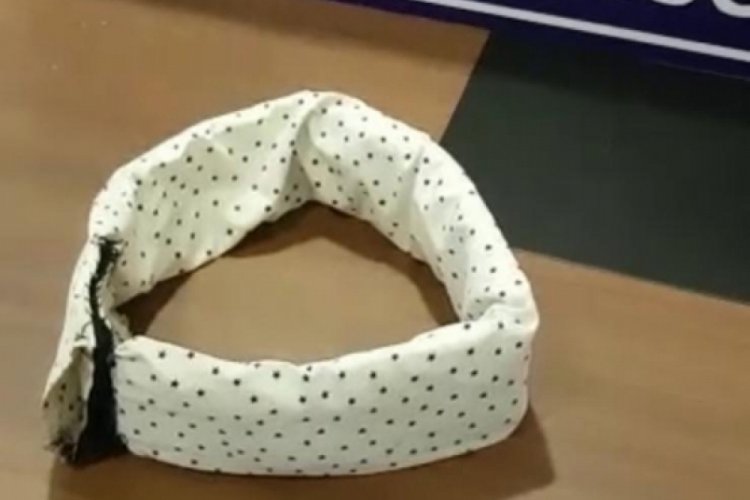 Bel kuşağında uyuşturucu &ccedil;ıktı