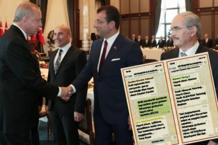 WhatsApp grubu kurdu! Belediye başkanları neler yazıyor?
