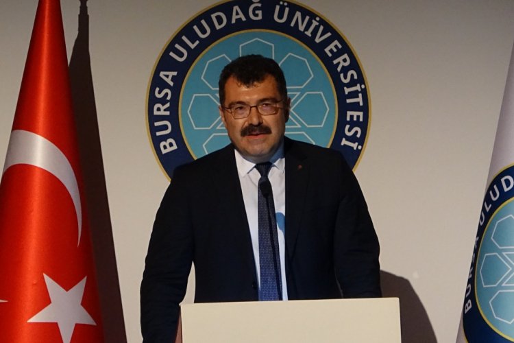 T&Uuml;BİTAK Başkanı Prof. Dr. Mandal Bursa'da &ouml;ğrencilerle buluştu