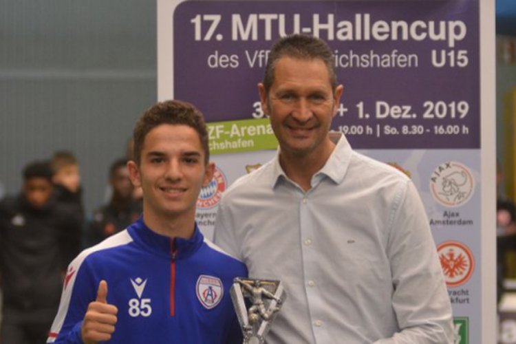 Hallen Cup'ın kralı Altınordu'nun gen&ccedil; yıldızı Muhammed