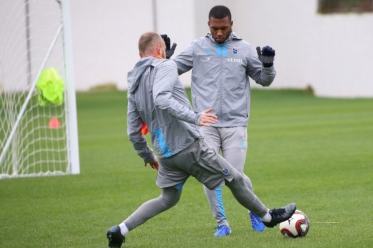 Trabzonspor'da Sturridge takımla birlikte &ccedil;alıştı