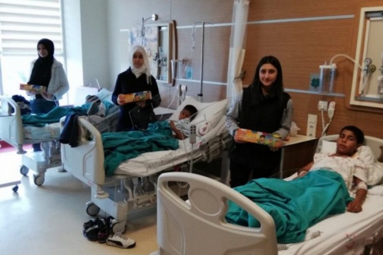Bursa'da &ouml;ğrencilerden &ouml;rnek davranış