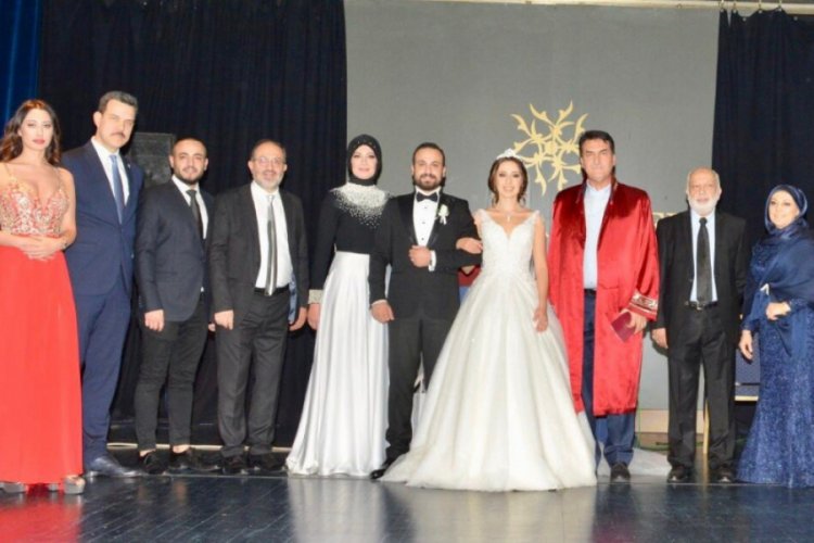 Bursa'da siyaset ve iş d&uuml;nyasını buluşturan d&uuml;ğ&uuml;n